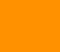 Écran de la PC Engine : fond orange
